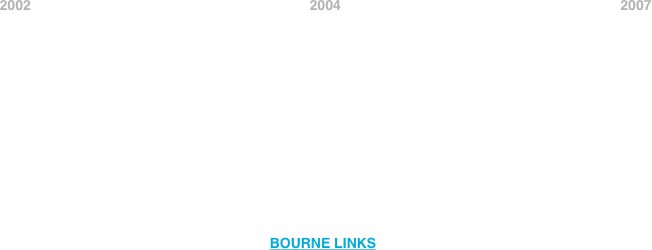 





















             2002                                                                        2004                                                                        2007













BOURNE LINKS






